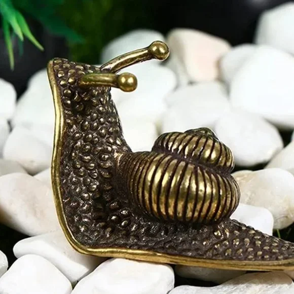 Two Anthro Snails Figurines Home Decor - Picture 2 of 8